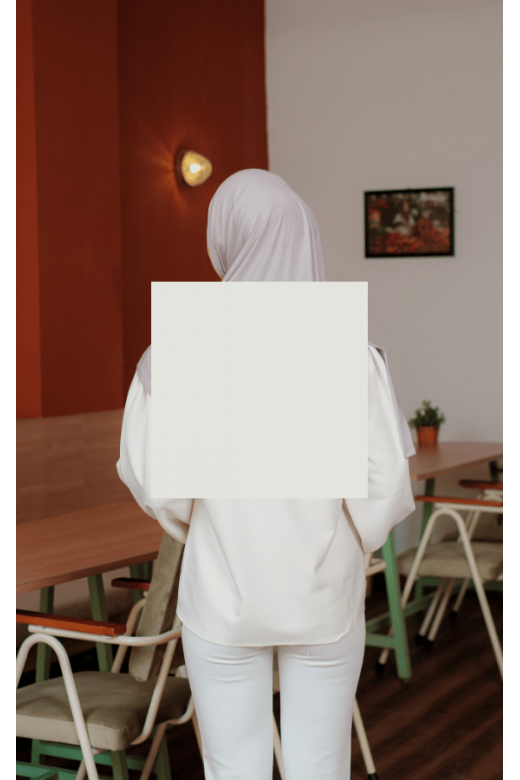 Naira Segitiga Instan Grey - Hijab Tencel Modal Micro 